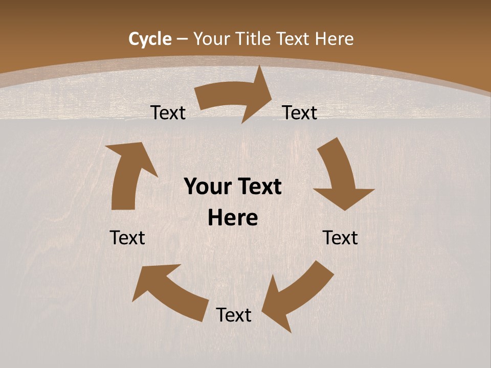 Weathered Desk Backdrop PowerPoint Template