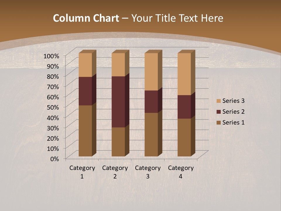 Weathered Desk Backdrop PowerPoint Template