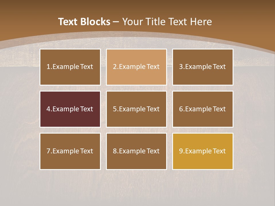 Weathered Desk Backdrop PowerPoint Template