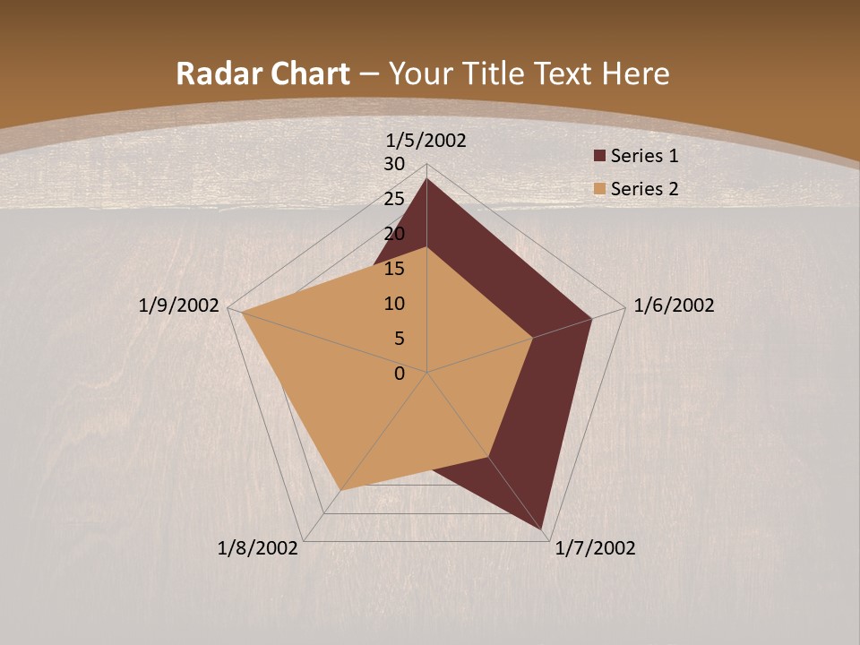 Weathered Desk Backdrop PowerPoint Template