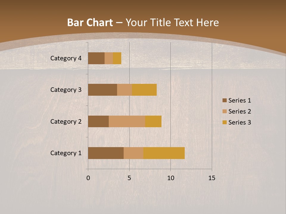 Weathered Desk Backdrop PowerPoint Template