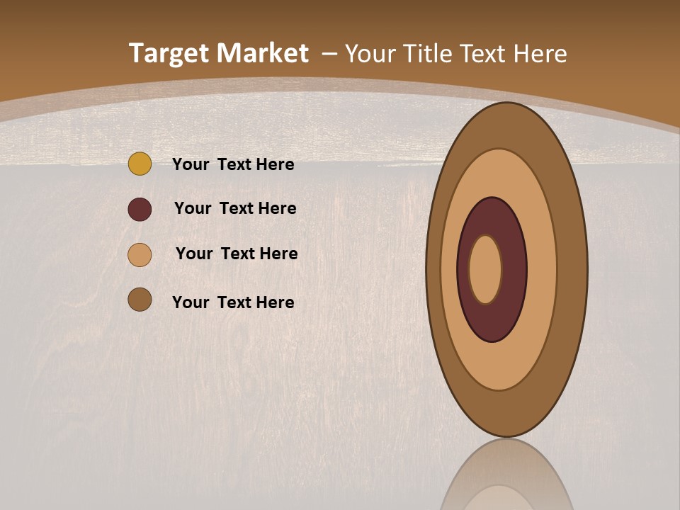 Weathered Desk Backdrop PowerPoint Template