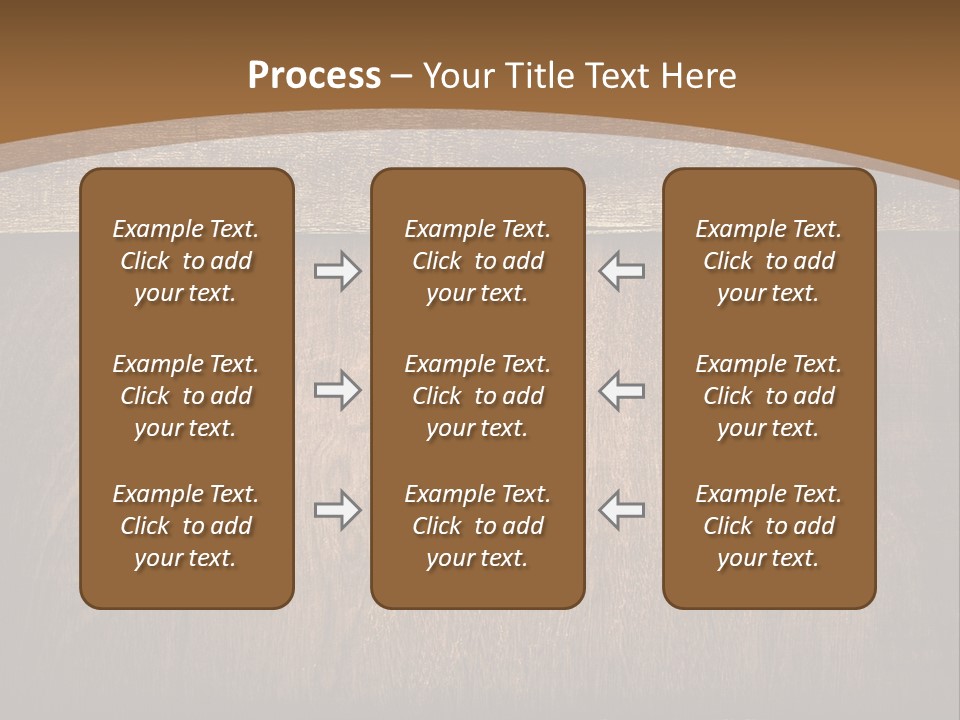 Weathered Desk Backdrop PowerPoint Template