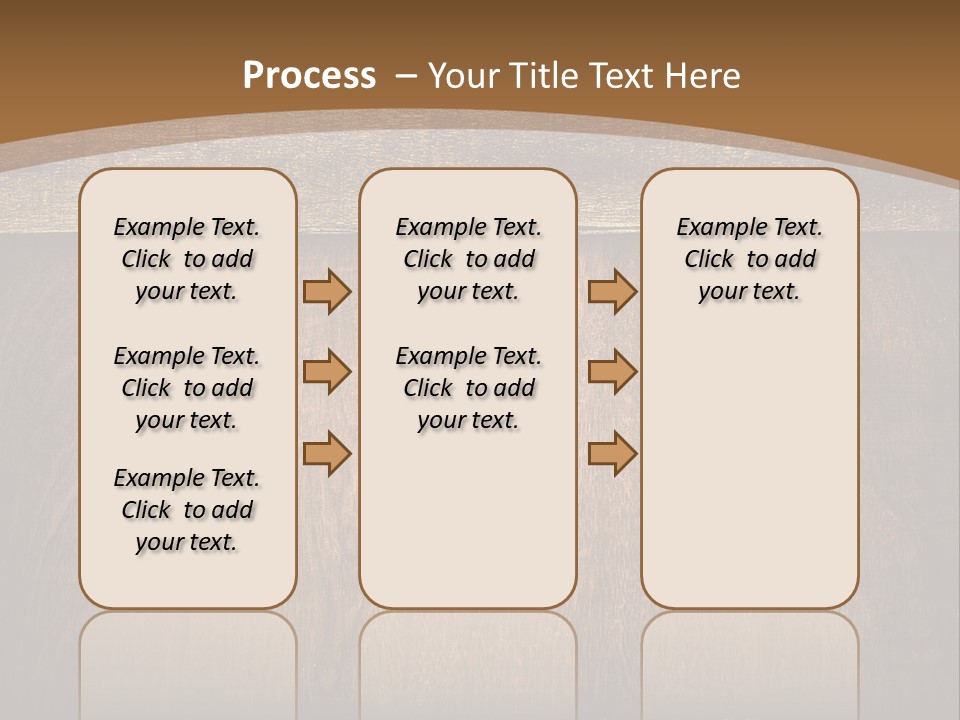 Weathered Desk Backdrop PowerPoint Template