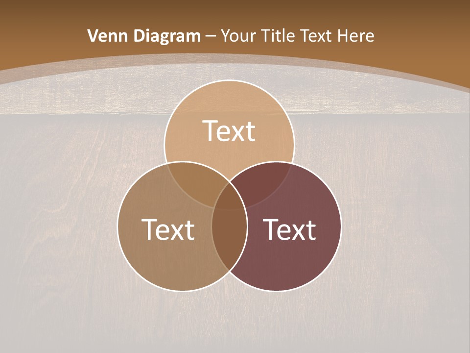 Weathered Desk Backdrop PowerPoint Template