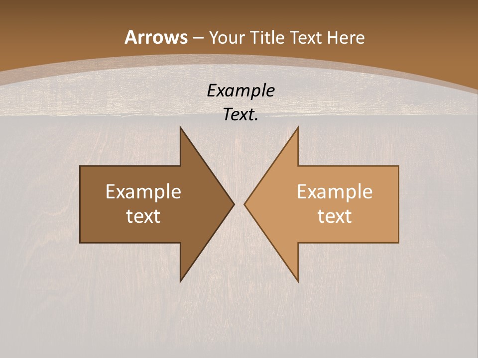 Weathered Desk Backdrop PowerPoint Template