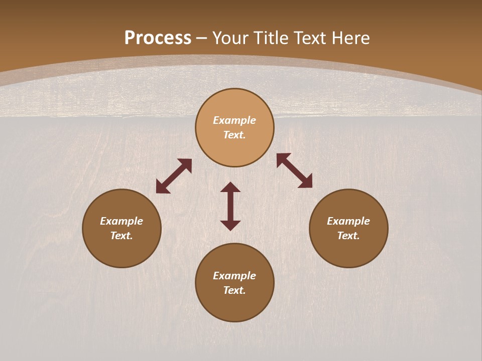 Weathered Desk Backdrop PowerPoint Template