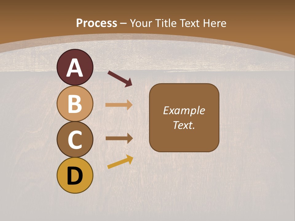 Weathered Desk Backdrop PowerPoint Template