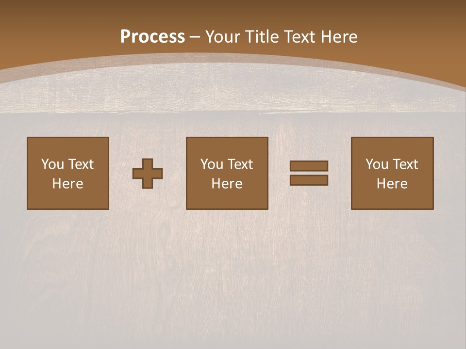 Weathered Desk Backdrop PowerPoint Template