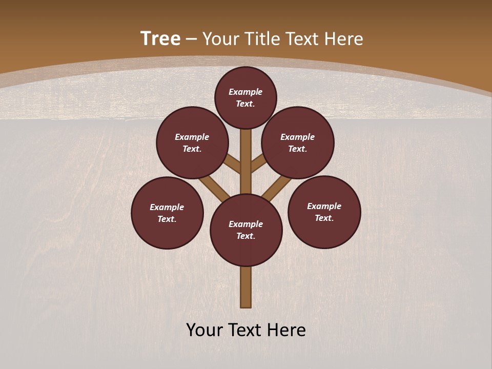 Weathered Desk Backdrop PowerPoint Template