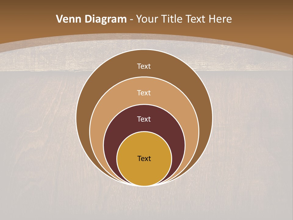 Weathered Desk Backdrop PowerPoint Template