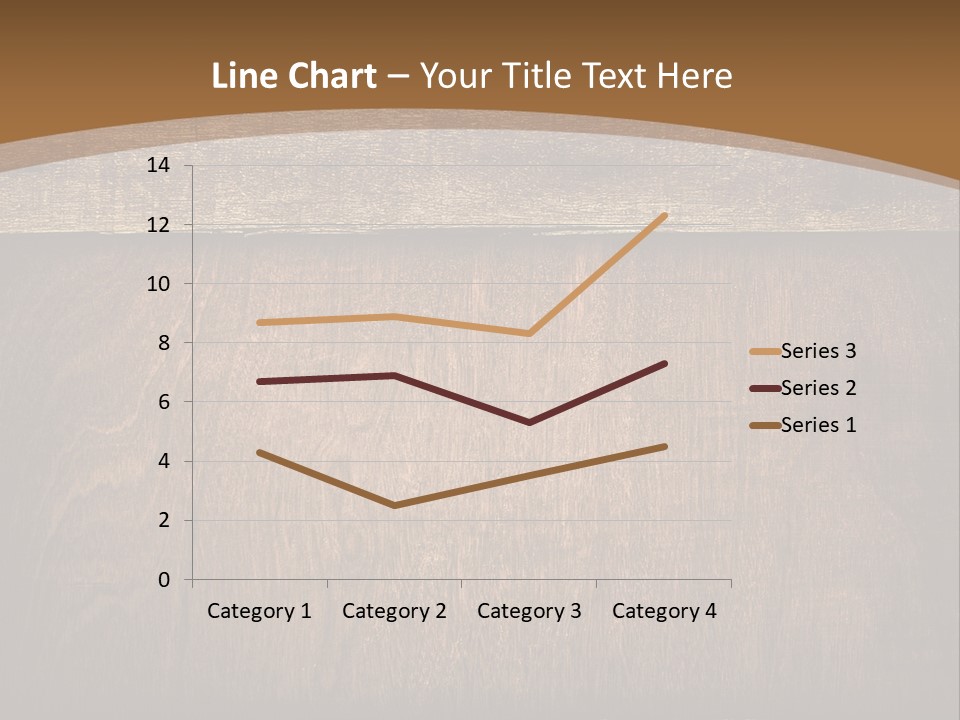 Weathered Desk Backdrop PowerPoint Template