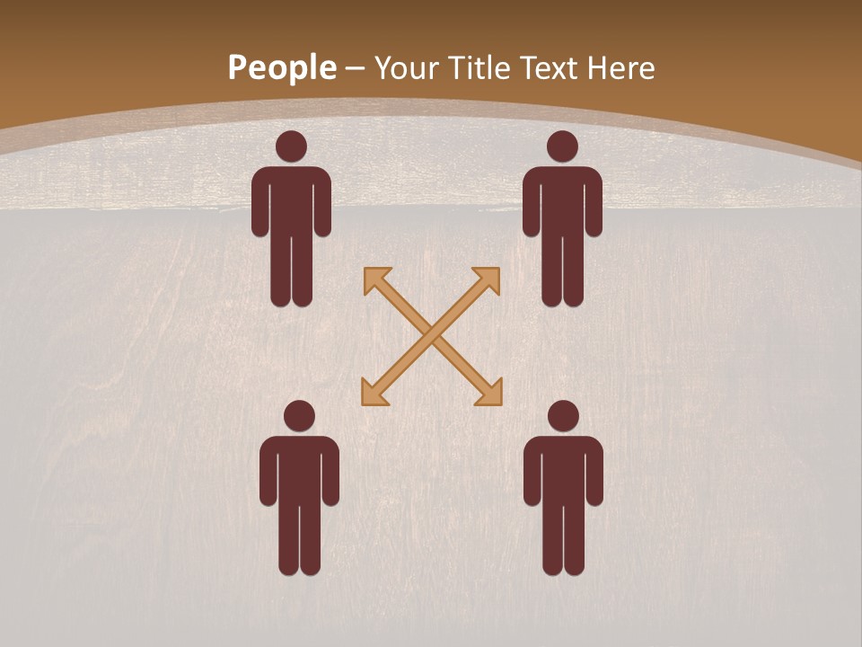 Weathered Desk Backdrop PowerPoint Template