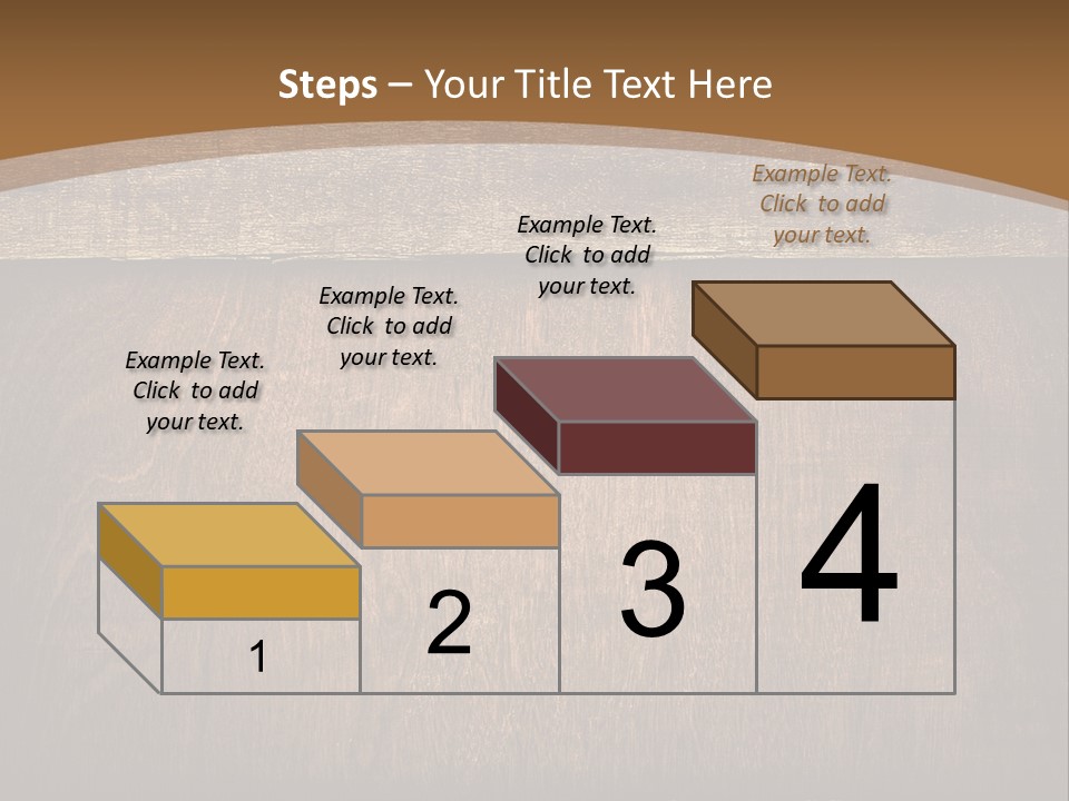Weathered Desk Backdrop PowerPoint Template