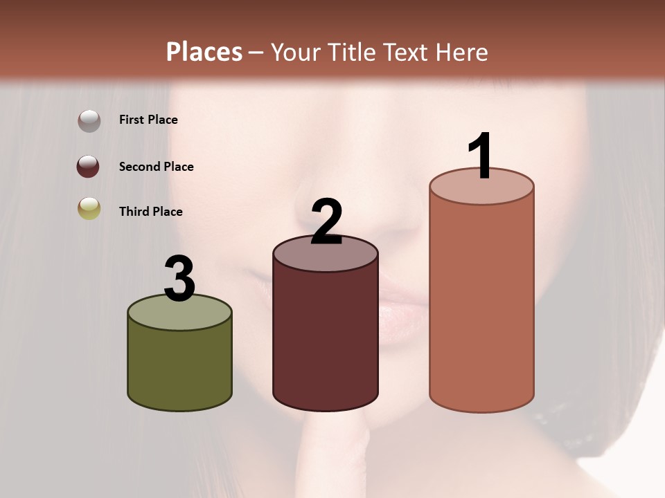 Attractive Skin Young PowerPoint Template