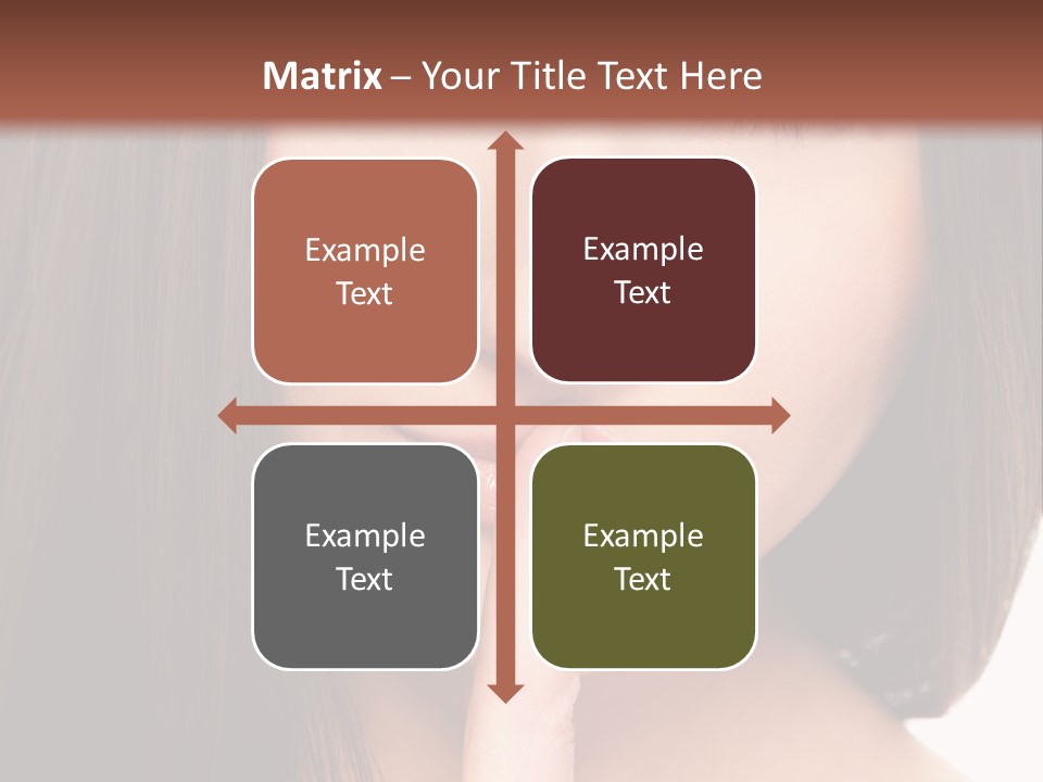 Attractive Skin Young PowerPoint Template