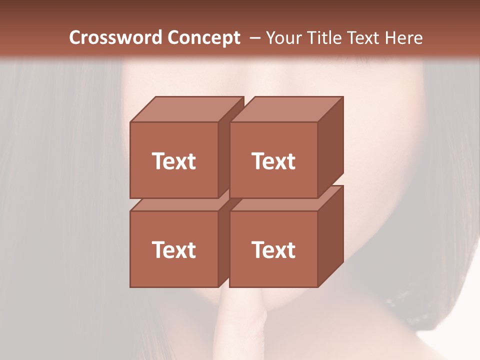 Attractive Skin Young PowerPoint Template