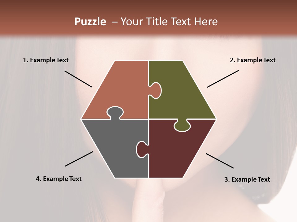 Attractive Skin Young PowerPoint Template