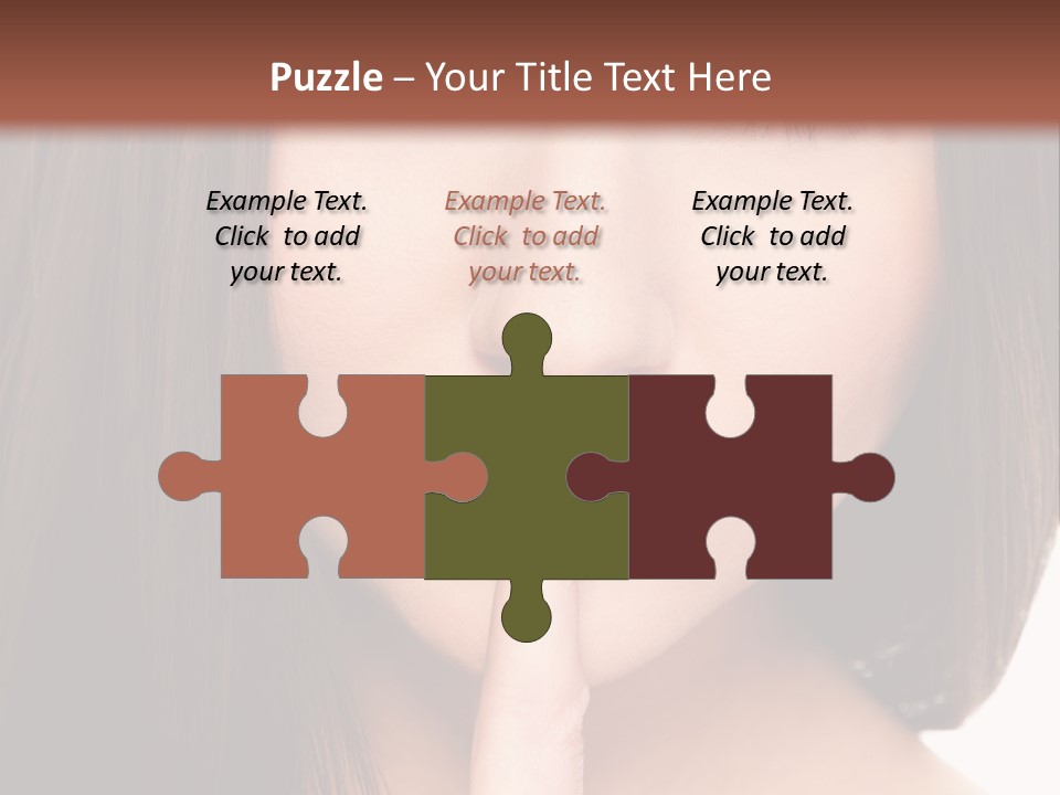 Attractive Skin Young PowerPoint Template