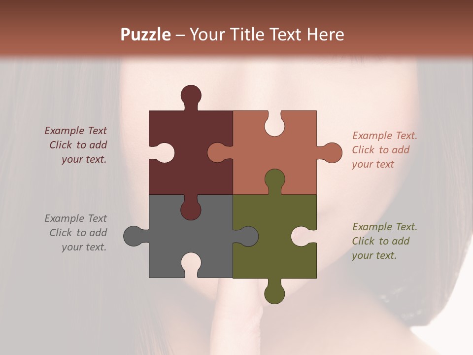 Attractive Skin Young PowerPoint Template