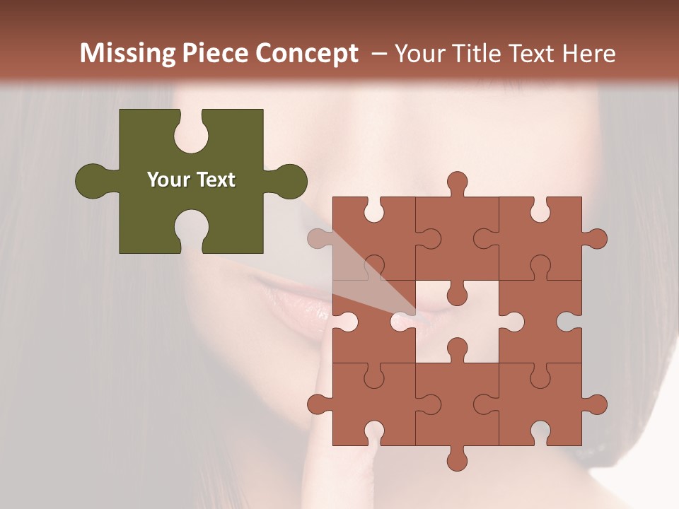 Attractive Skin Young PowerPoint Template