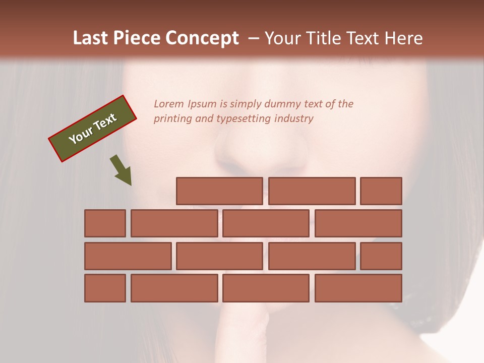 Attractive Skin Young PowerPoint Template