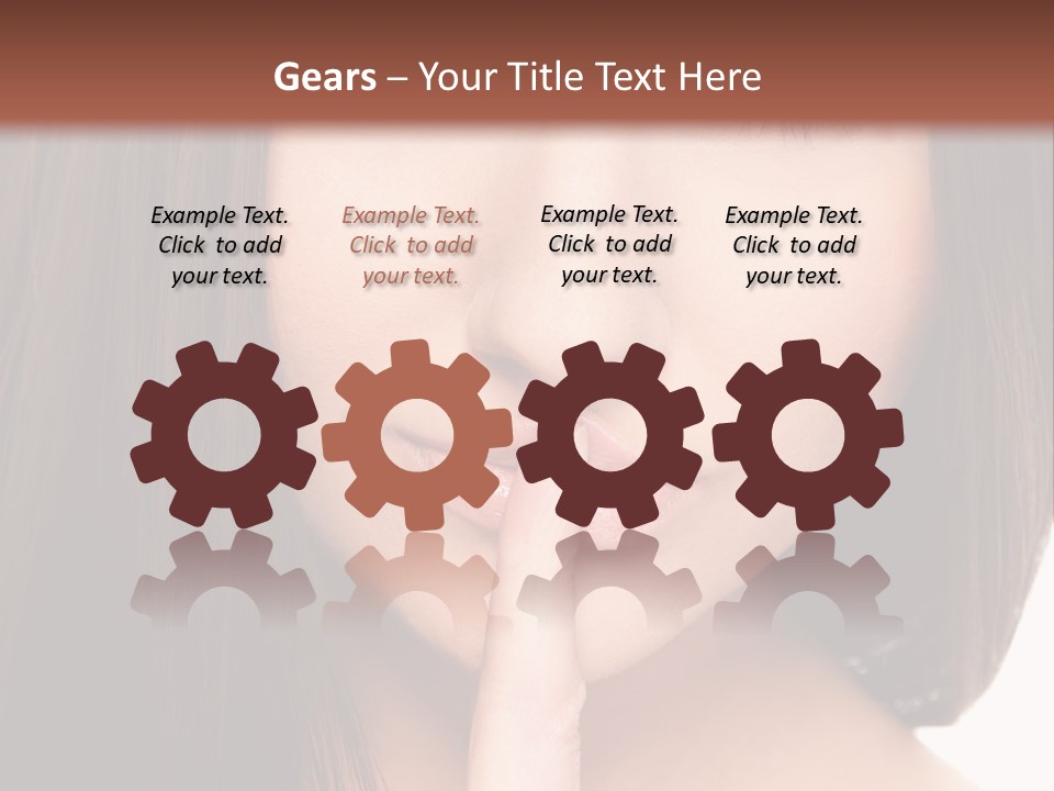 Attractive Skin Young PowerPoint Template