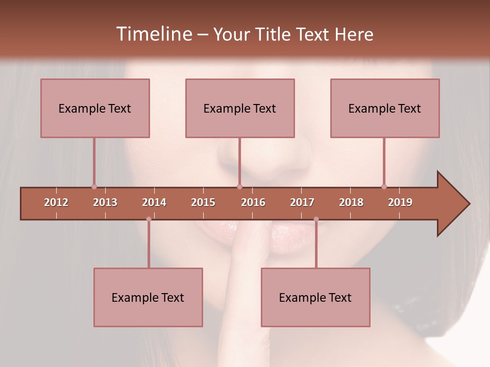Attractive Skin Young PowerPoint Template