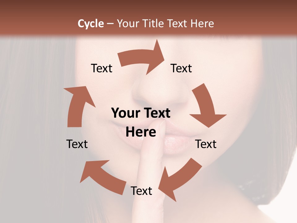 Attractive Skin Young PowerPoint Template