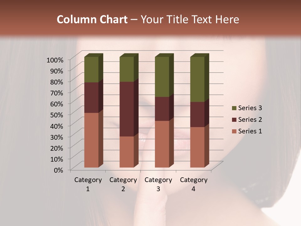 Attractive Skin Young PowerPoint Template