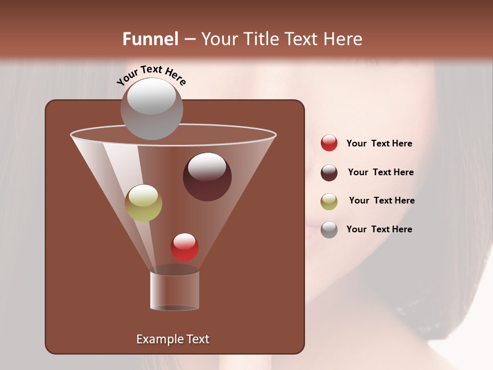 Attractive Skin Young PowerPoint Template