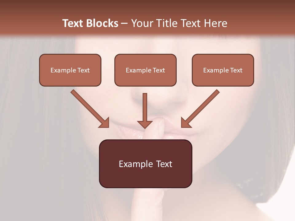 Attractive Skin Young PowerPoint Template