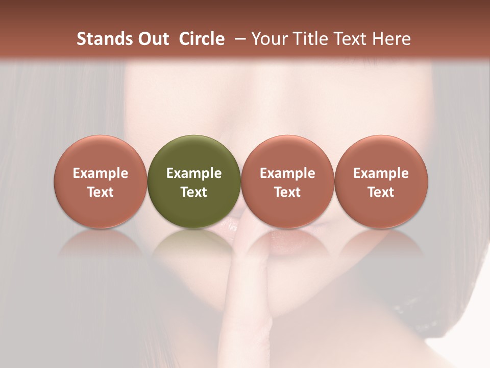 Attractive Skin Young PowerPoint Template