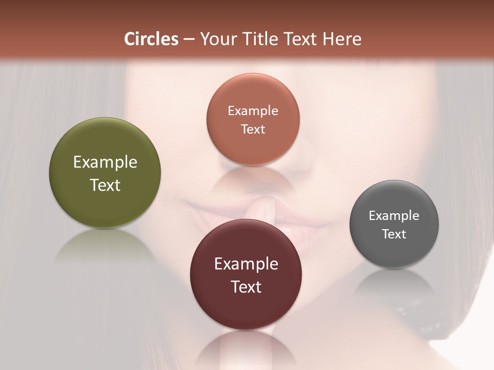 Attractive Skin Young PowerPoint Template