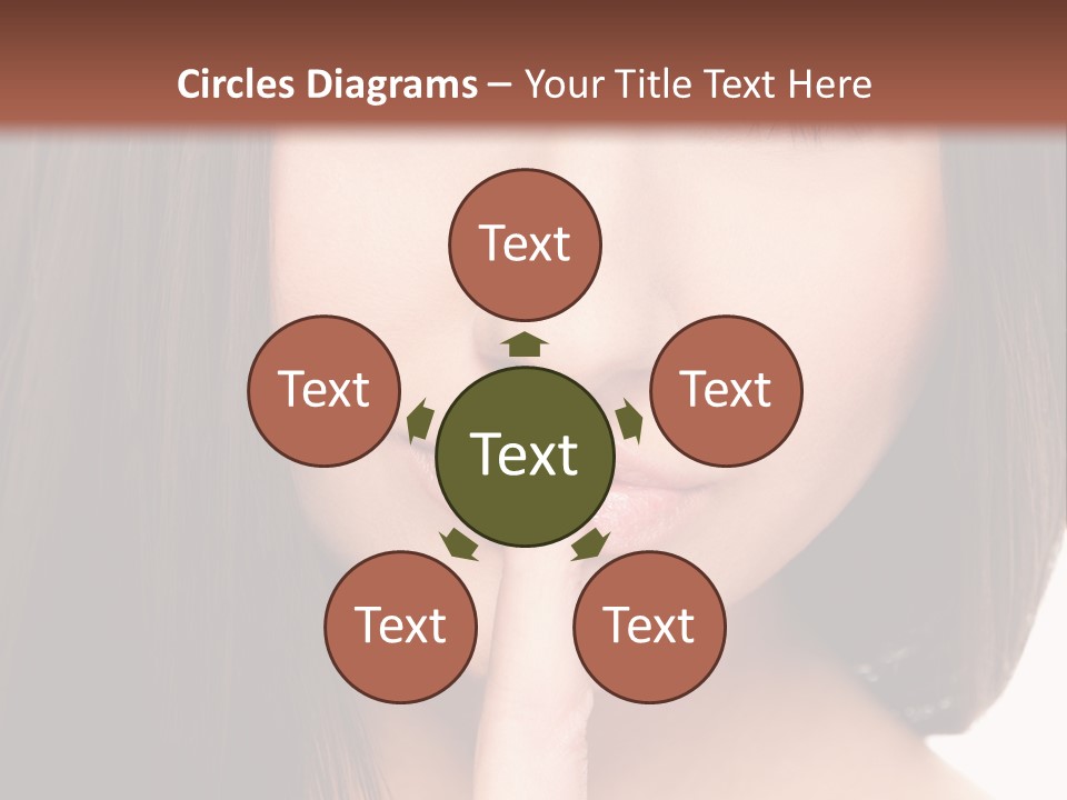 Attractive Skin Young PowerPoint Template