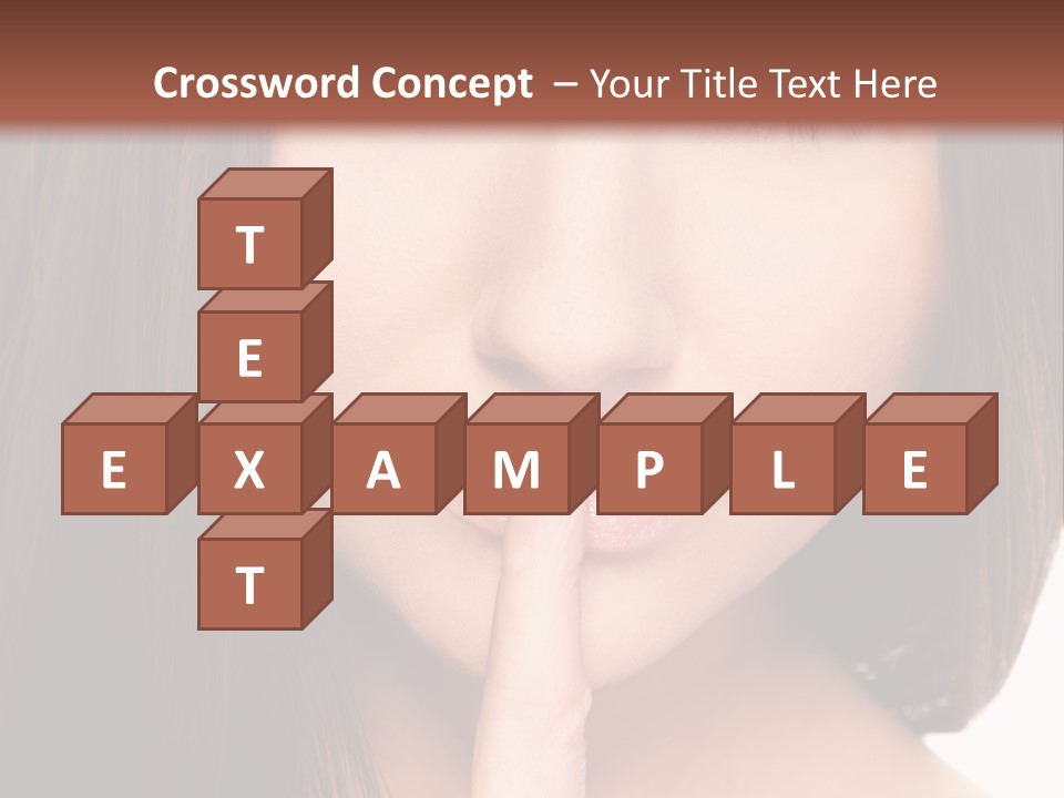 Attractive Skin Young PowerPoint Template