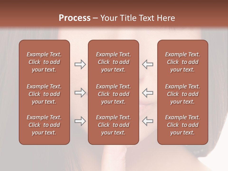Attractive Skin Young PowerPoint Template
