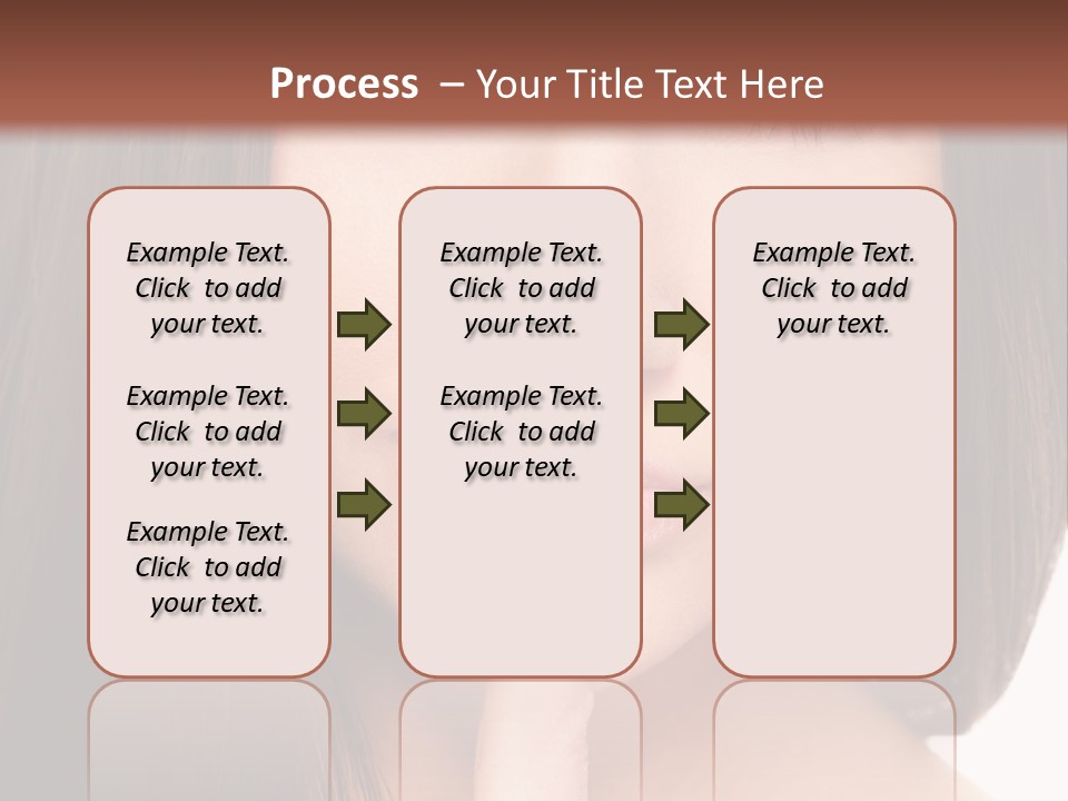 Attractive Skin Young PowerPoint Template