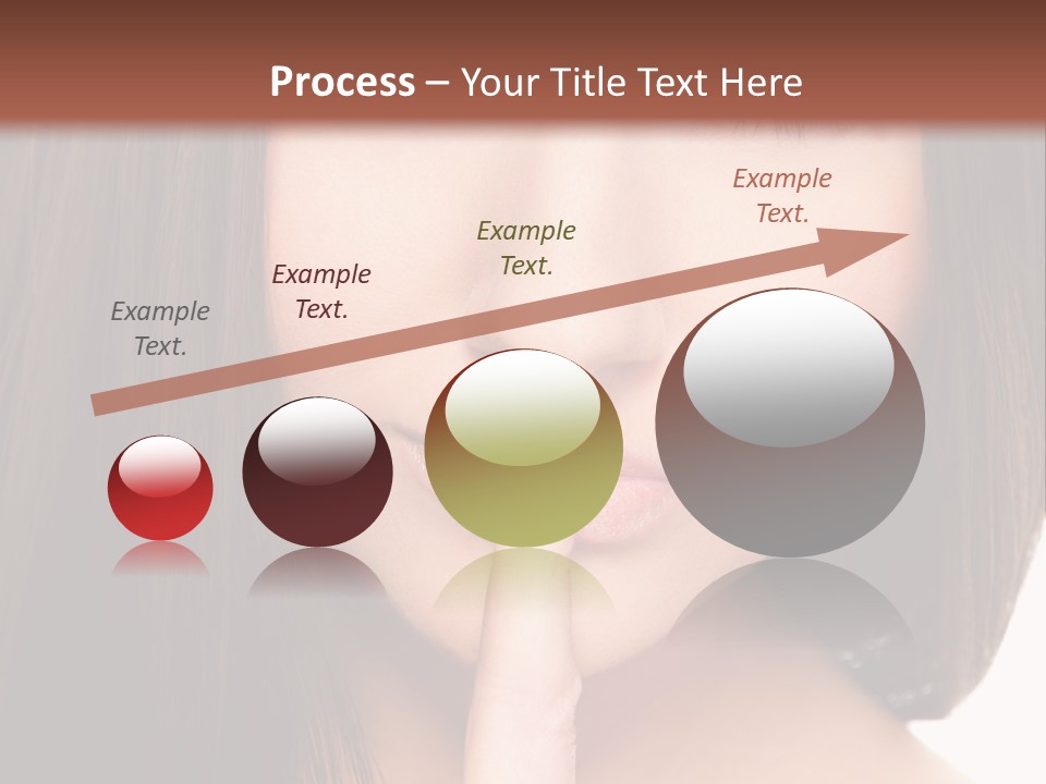 Attractive Skin Young PowerPoint Template