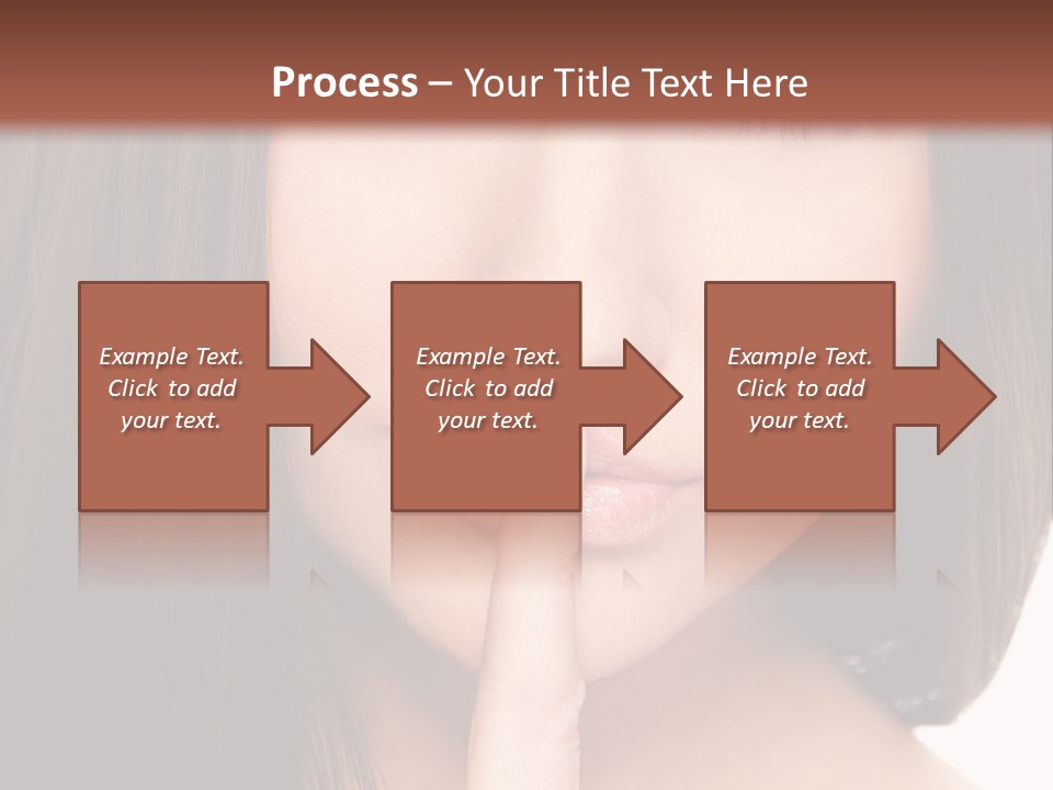 Attractive Skin Young PowerPoint Template