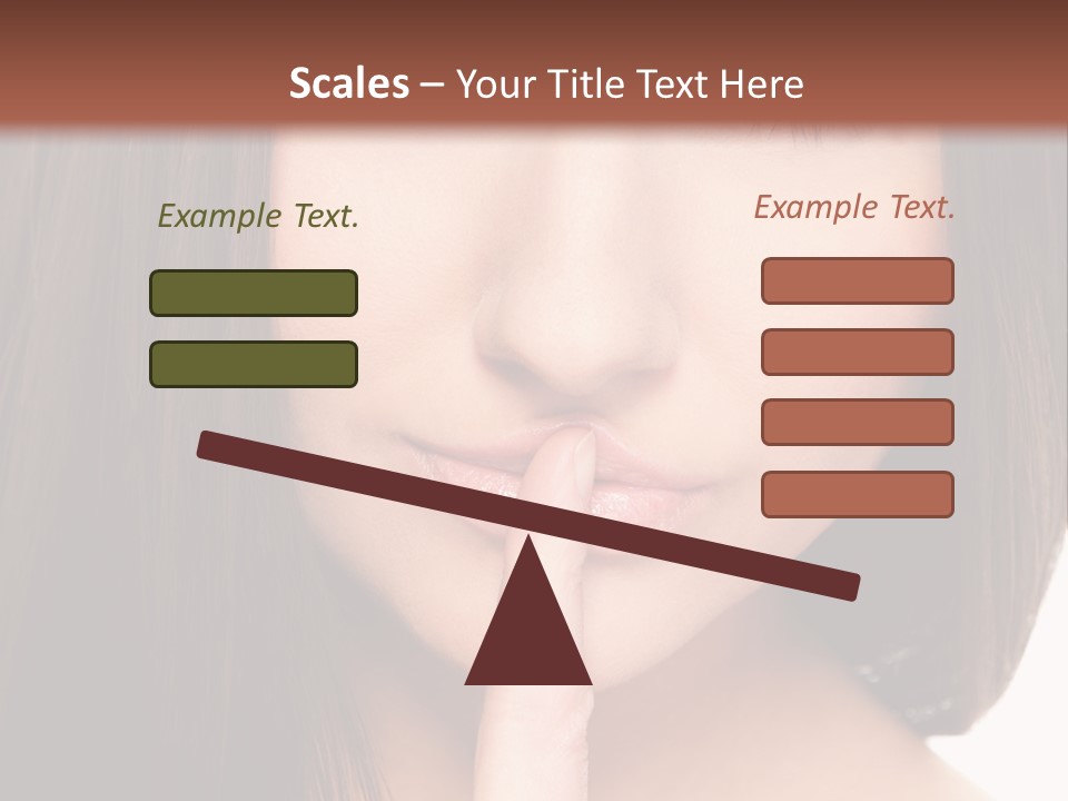 Attractive Skin Young PowerPoint Template