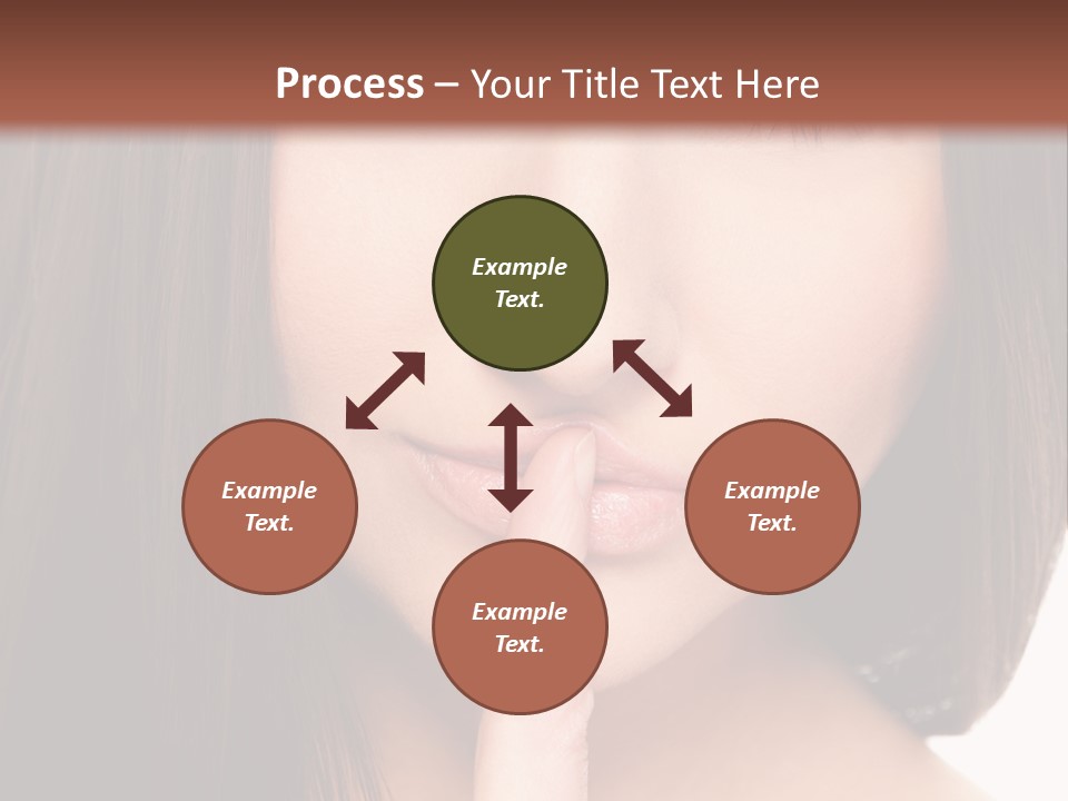 Attractive Skin Young PowerPoint Template