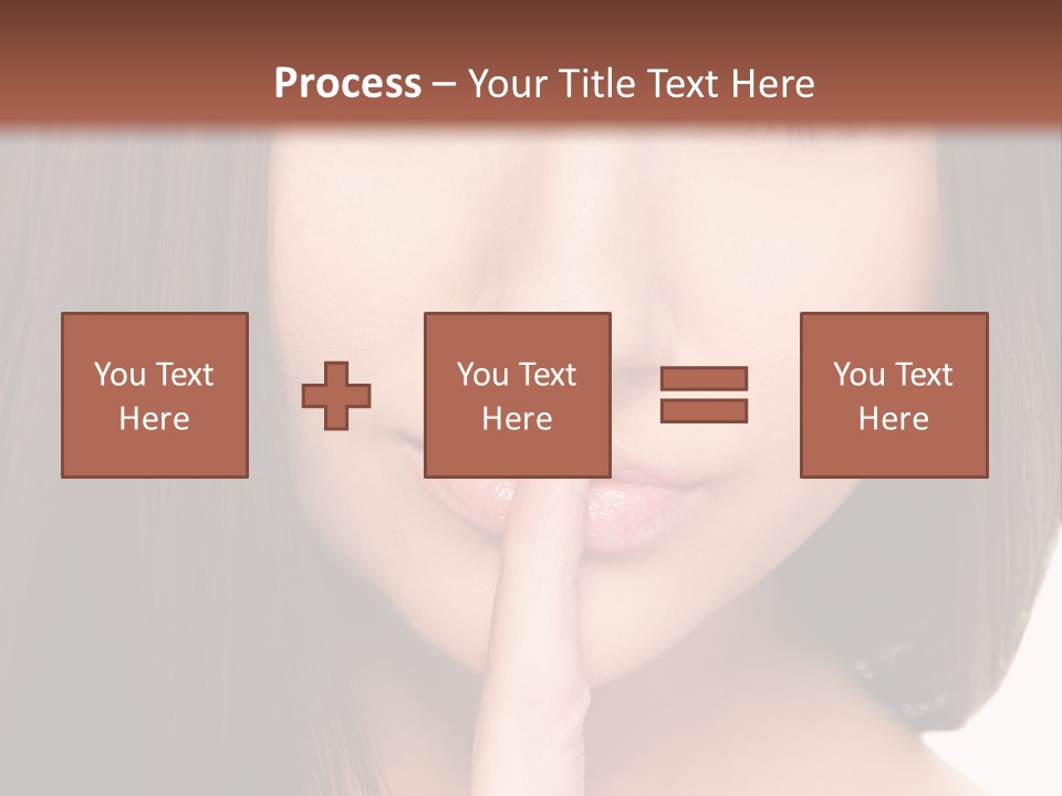 Attractive Skin Young PowerPoint Template