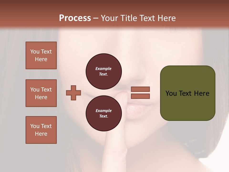 Attractive Skin Young PowerPoint Template