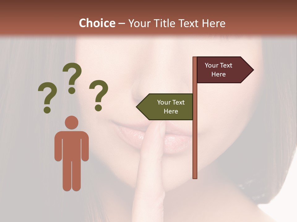 Attractive Skin Young PowerPoint Template