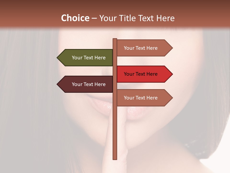 Attractive Skin Young PowerPoint Template