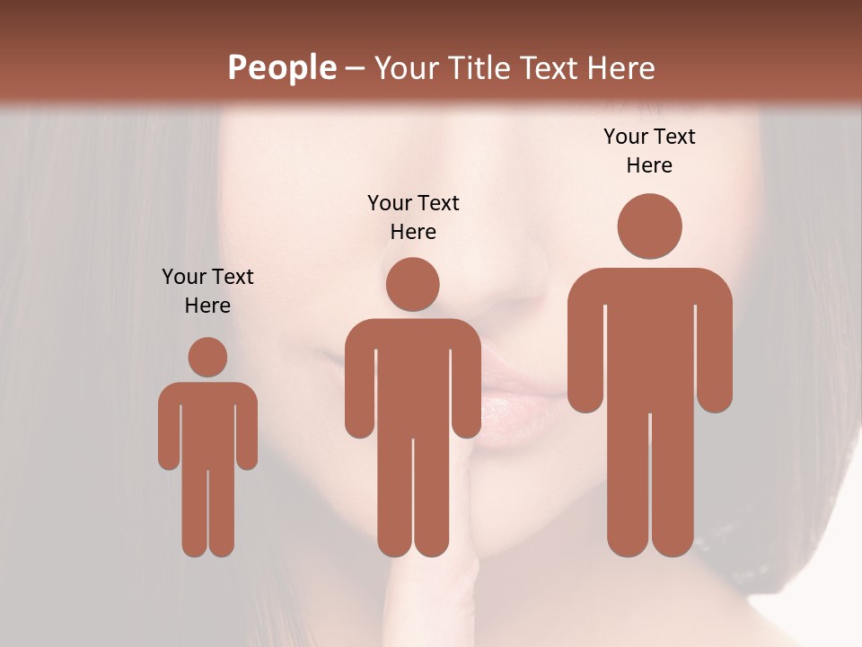 Attractive Skin Young PowerPoint Template