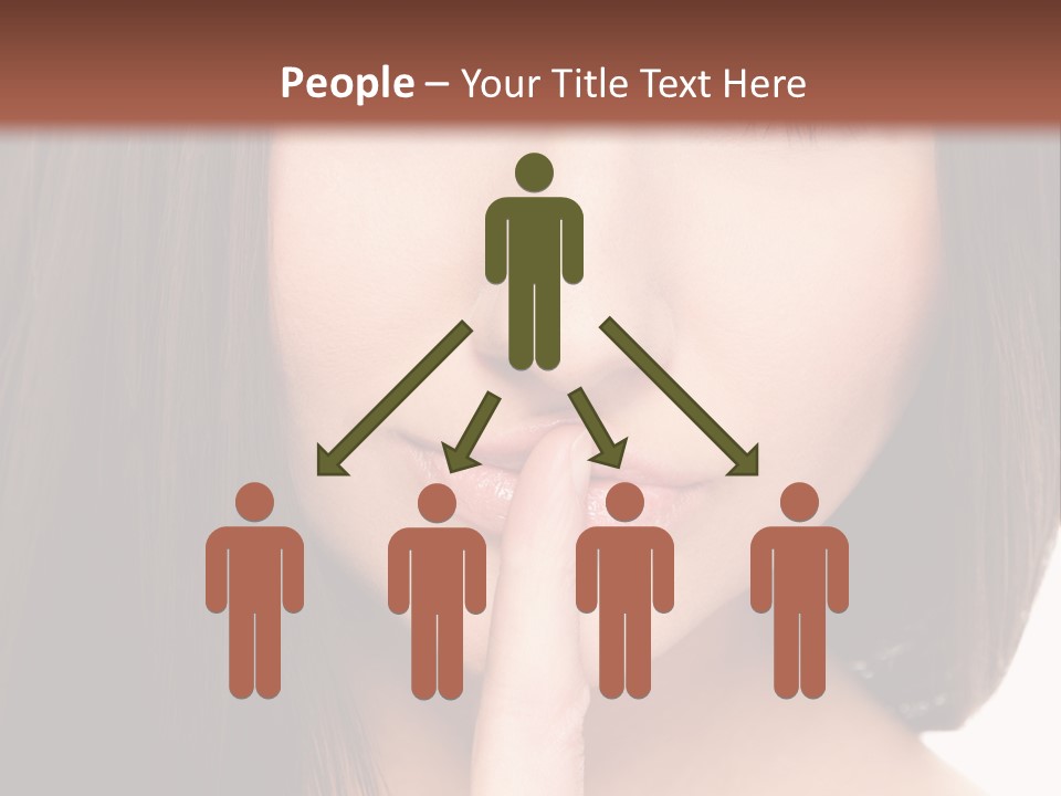 Attractive Skin Young PowerPoint Template