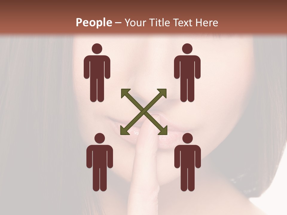 Attractive Skin Young PowerPoint Template