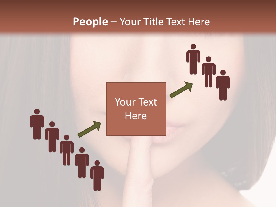 Attractive Skin Young PowerPoint Template